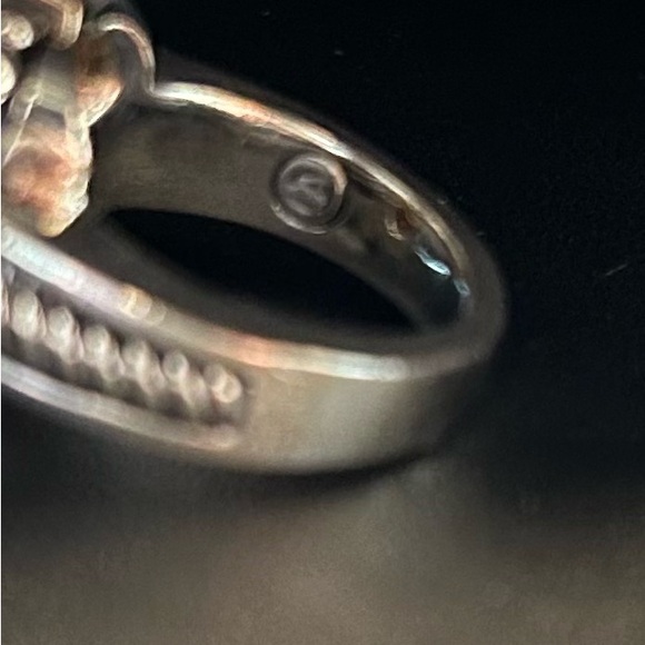 John Atencio sterling silver and rose gold ring. - Picture 4 of 5